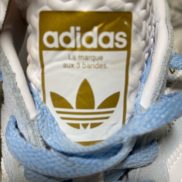 Adidas Sky Blue Gazelle Bold Platform Sneaker - Picture 11 of 13